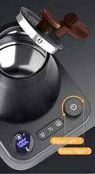 Elkedel med temperaturkontrol