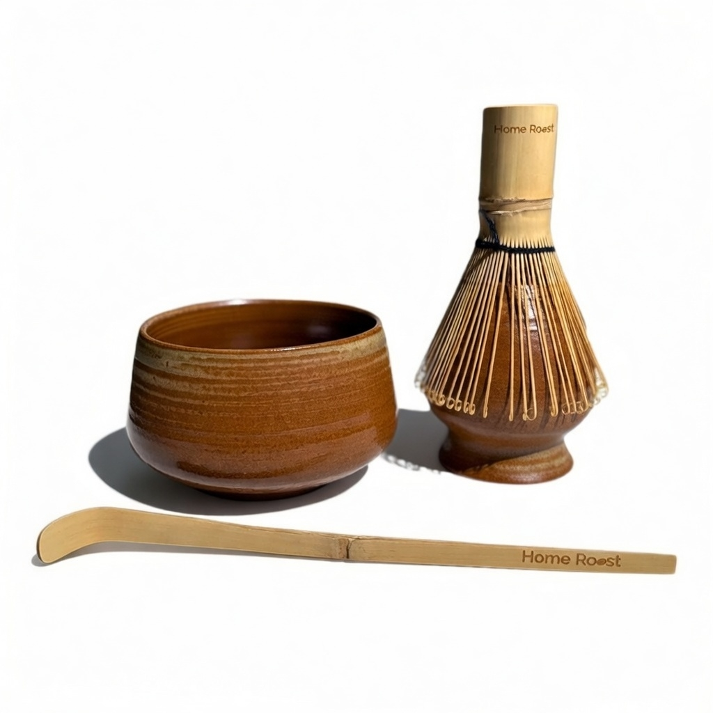 Matcha Sæt Rød Home Roast